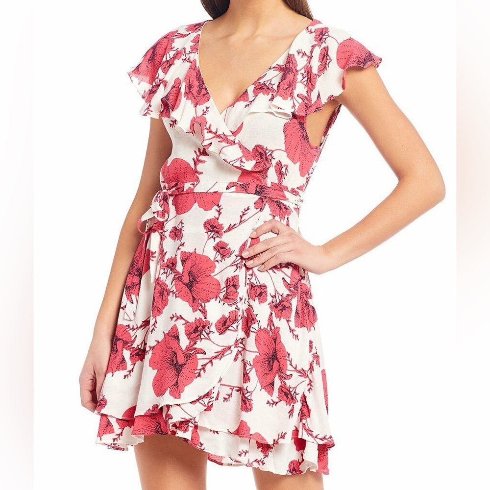 Free People French Quarter Wrap Dress, size Medium